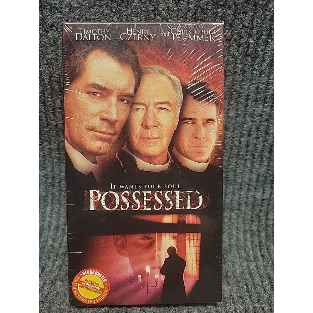 It Wants Your Soul Possessed Blockbuster Sealed VHS